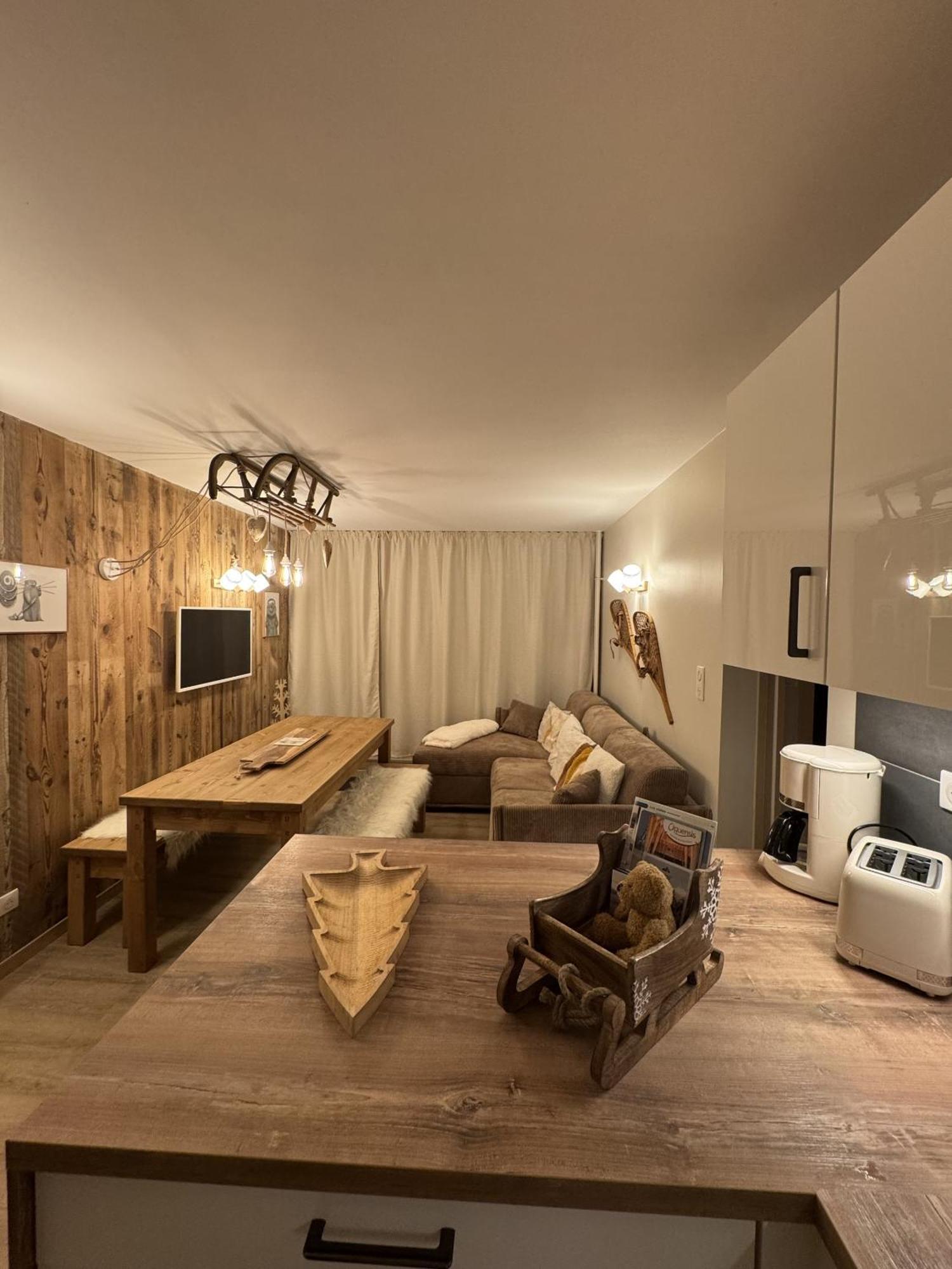 Apartamento Le Cocon La Mongie Exterior foto