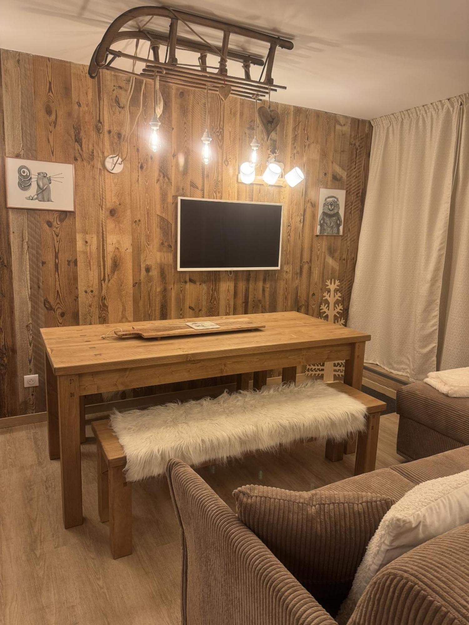 Apartamento Le Cocon La Mongie Exterior foto