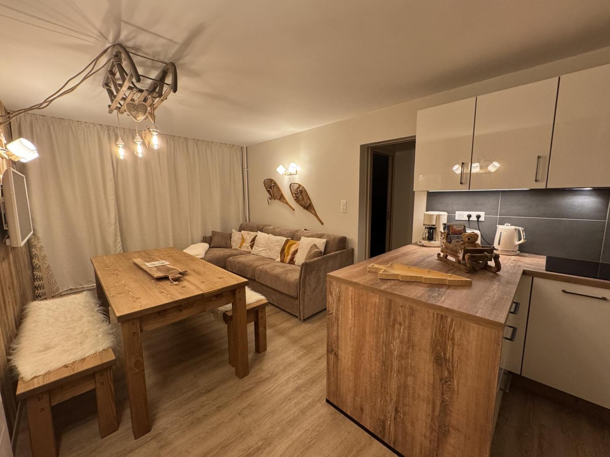 Apartamento Le Cocon La Mongie Exterior foto